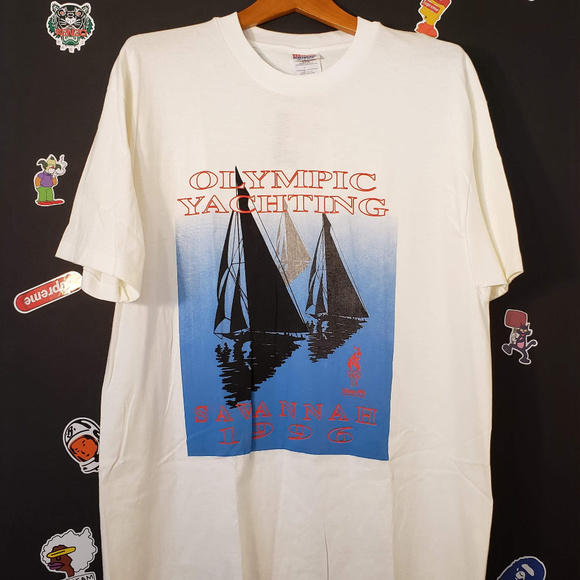 Hanes Other - 1996 Olympic Yachting Dead Stock SIngle Stitch XXL
